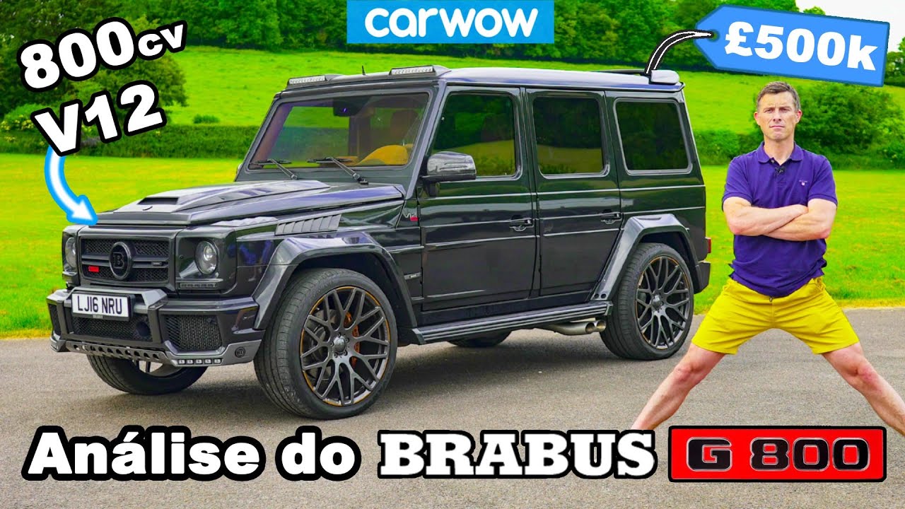 Análise do Brabus G800: análise do V12 de 800cv + teste 0-100 km/h!