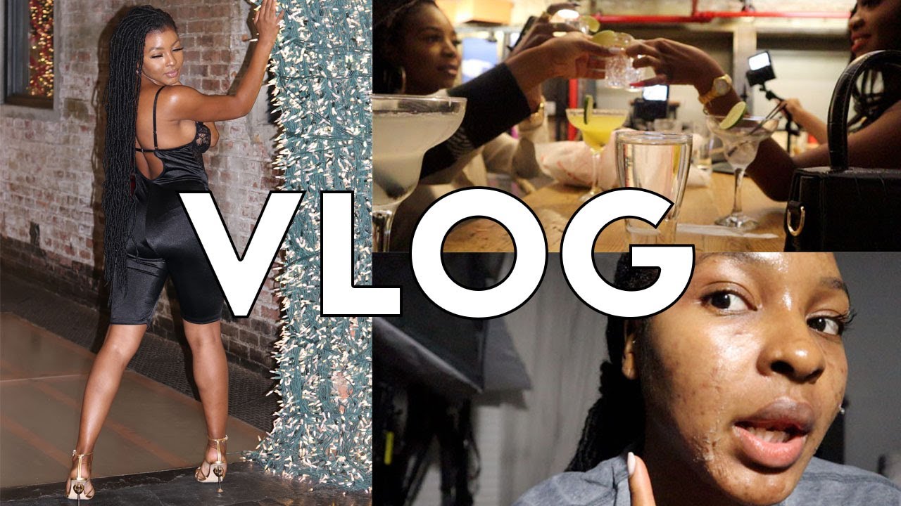 VLOGMAS 2020 DAY 10 | CHEMICAL PEEL?, DINNER W FRIENDS, UNBOXINGS, RANTS + MORE | KENSTHETIC
