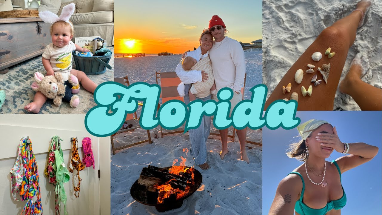 Florida Vlog 5: New Fav Beach Town (Tour), Updated Plans & Feelings, The New Us!! | Julia & Hunter