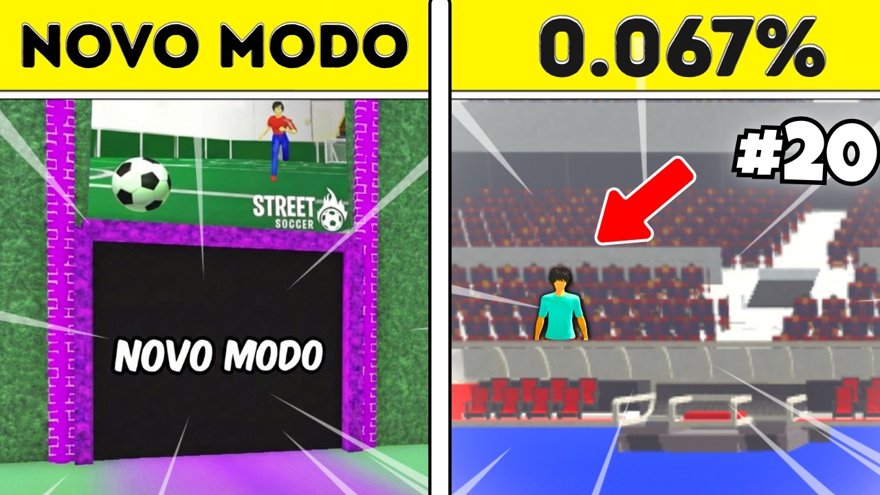 Desmascarei mais de 20 mitos no futebol de rua realista! (Roblox) 🔥⚽