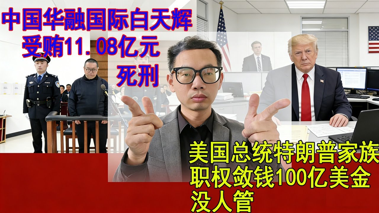 为什么中国贪污10亿必死，而美国官元贪污1.45亿美元根本不当回事？&mdash;&mdash;中美反腐制度的惊人差距。美国白宫腐败！（2025年12月11日）