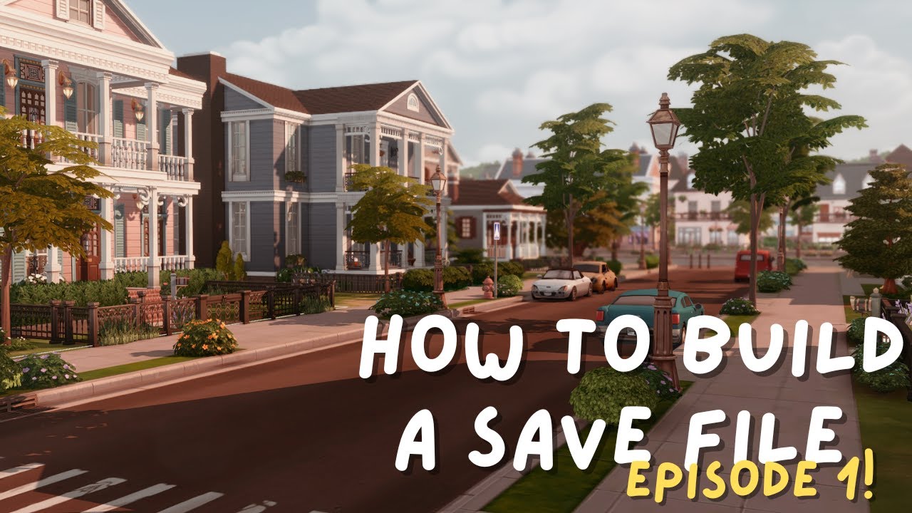 Эпизод 1~ Начало работы: Руководство по выживанию в Sims 4 Save