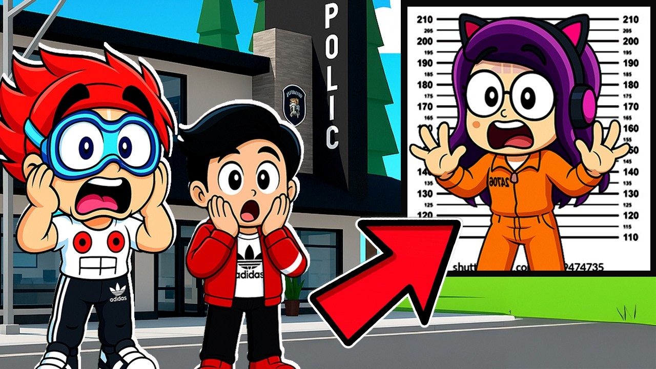 Me CONVIERTO en La CRIMINAL MAS BUSCADA de BROOKHAVEN | Kori Roblox