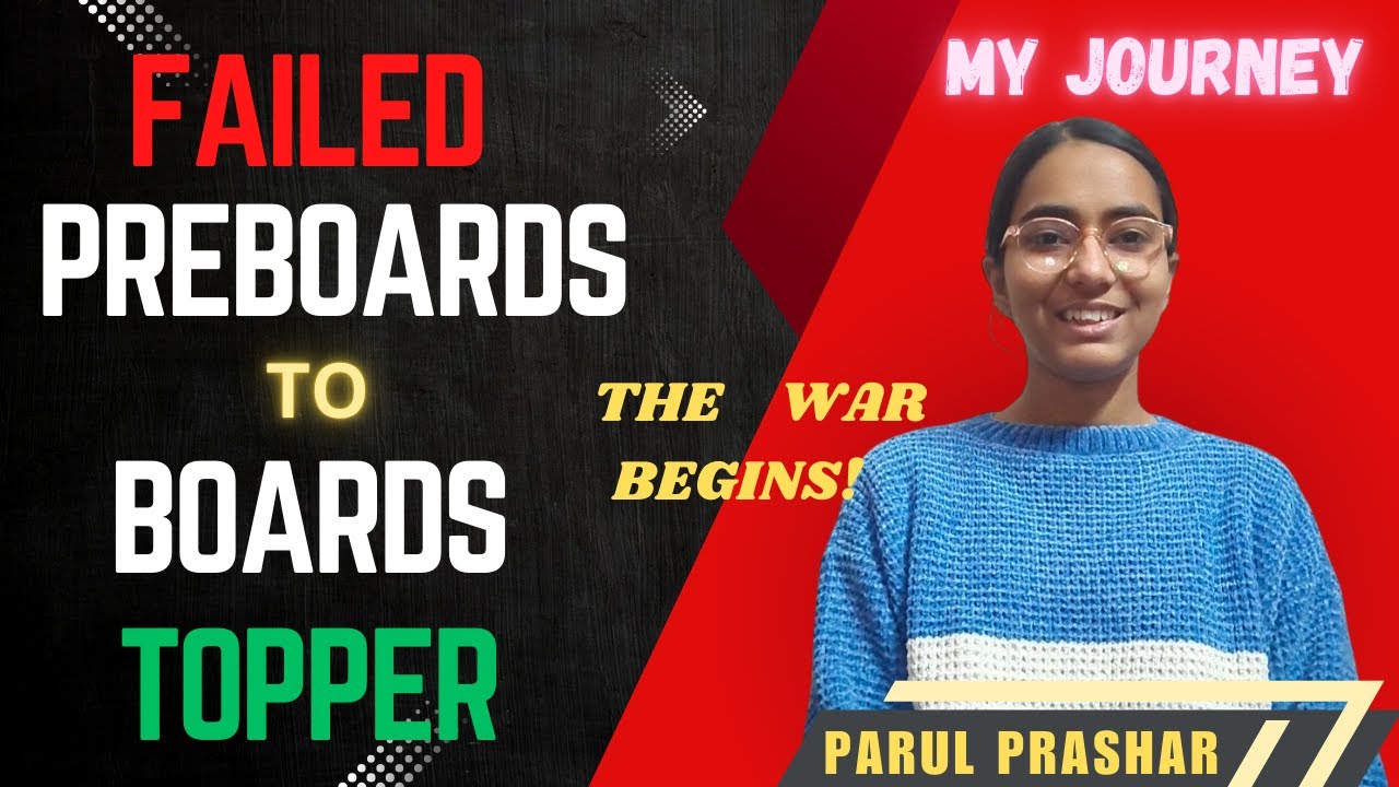 Boards 2025 Motivation | Failed Preboards to Boards Topper
