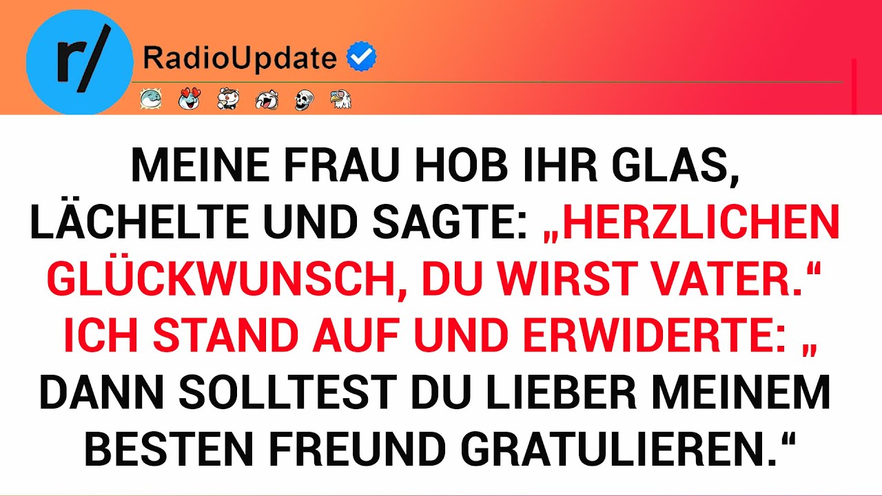 Meine Frau Hob Ihr Glas, Lächelte Und Sagte: „Herzlichen Glückwunsch, Du Wirst Vater.“ Ich Stand...