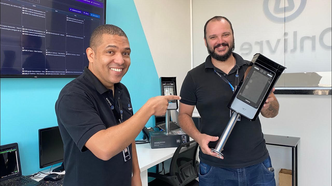 Controle de Acesso Facial SS5530 MF Intelbras + Suporte e Prote&ccedil;&atilde;o