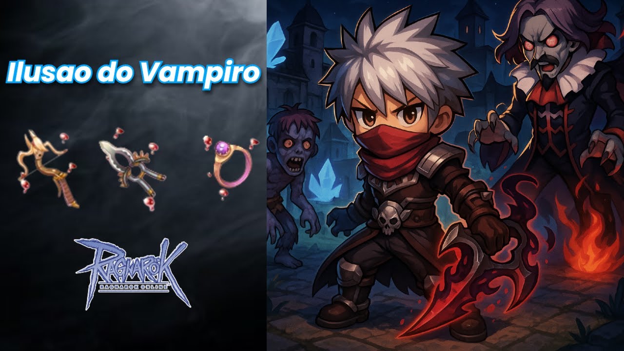 Como Conseguir o INFILTRADOR ILUSIONAL Ragnarok LATAM 2025 | Guia Completo Missão Ilusão do Vampiro