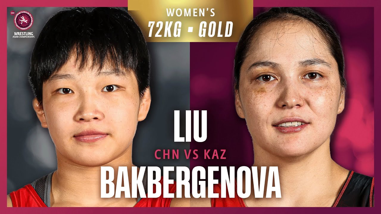 Zhamila BAKBERGENOVA (KAZ) vs. Yuqi LIU (CHN) | ASIAN CHAMPIONSHIPS 2025 | Gold Medal | WW 72Kg