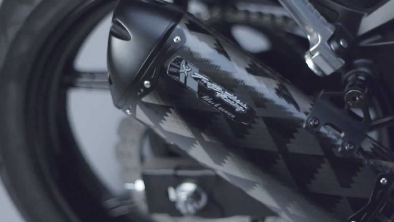 Slip-On Exhaust System on Kawasaki Ninja 250 R - Two Brothers Racing