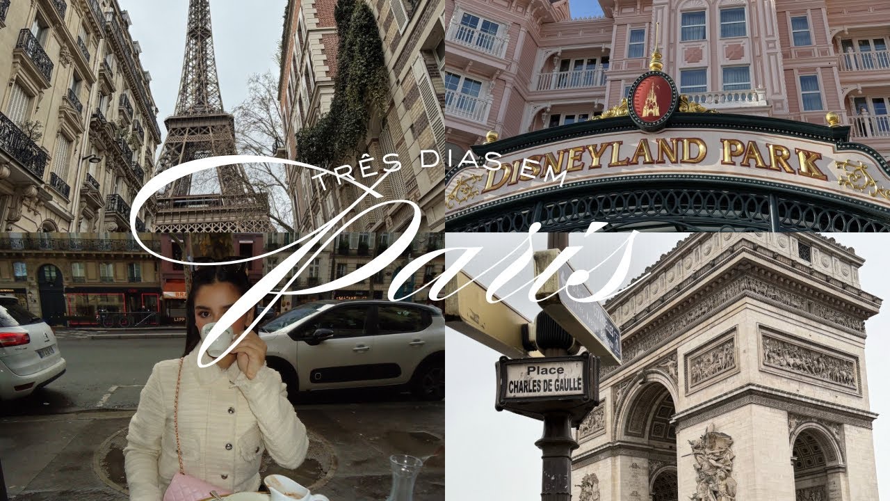 Vlog três dias em Paris 🇫🇷