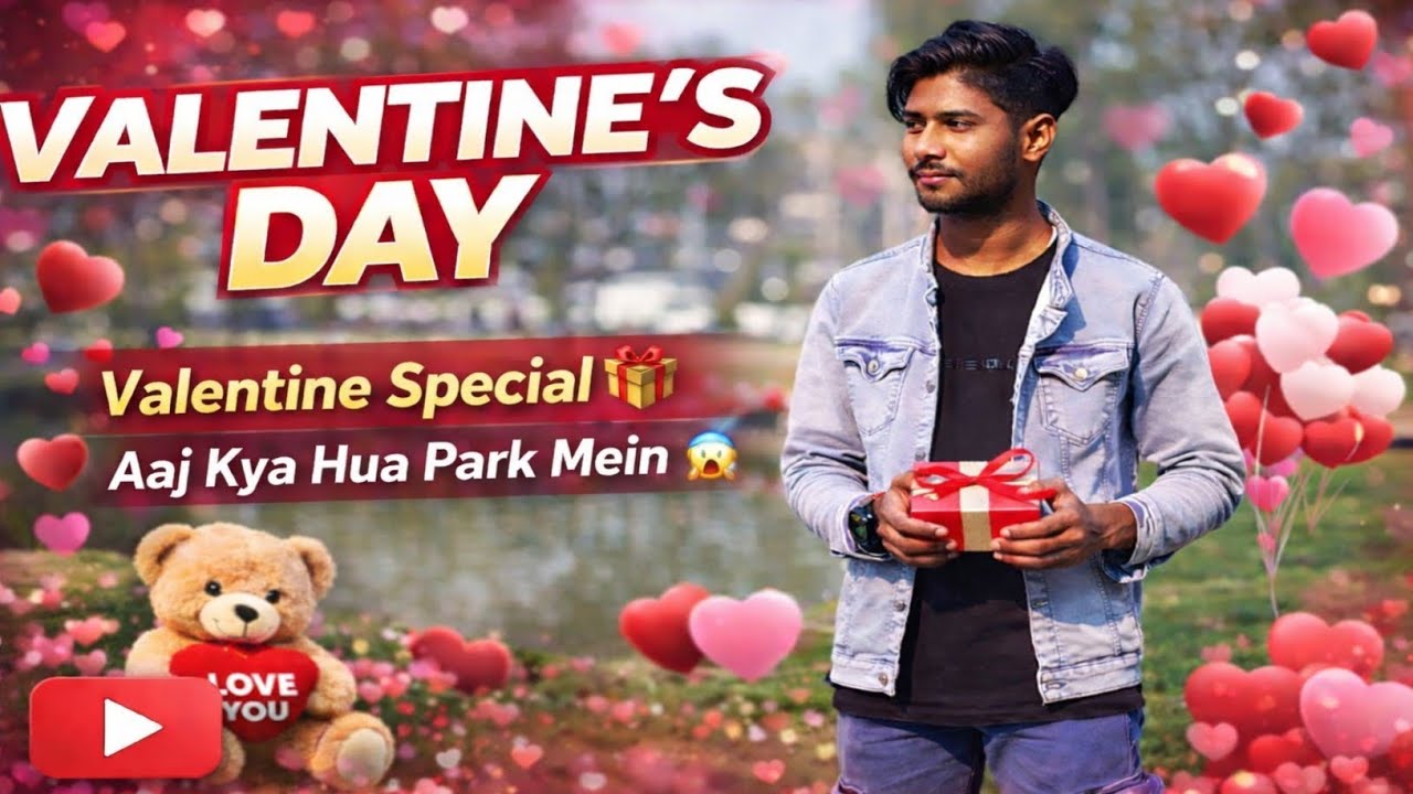Valentine Vlog❤️Park Mein Masti | Valentine Special 💝#vlog #ValentineVlog#ValentineSpecial #ParkVlog