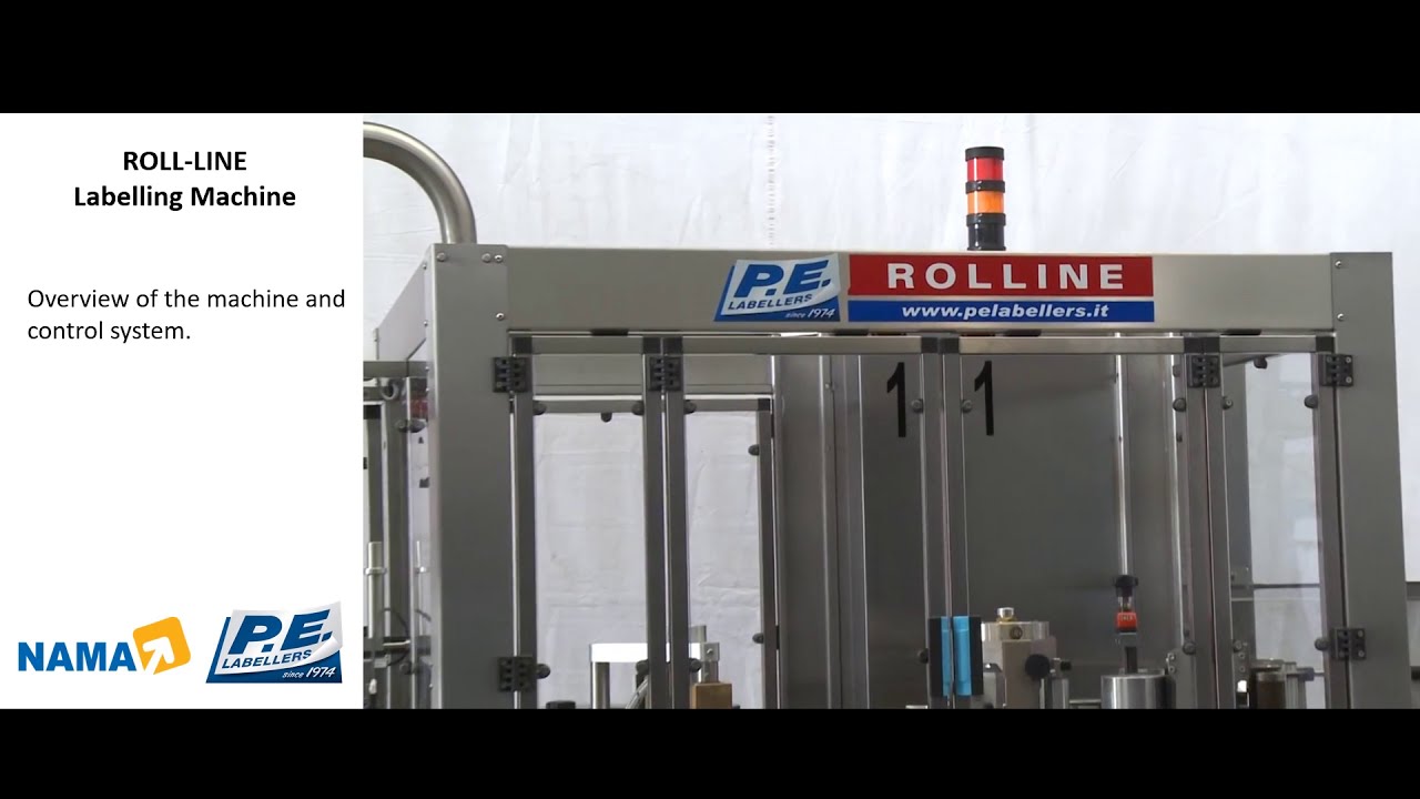 Mineral Water_ ROLL LINE Labelling Machine _ P.E Labellers