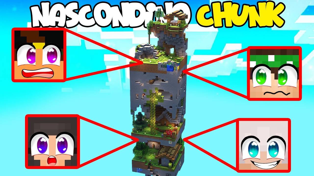 NASCONDINO IN UN SOLO CHUNK SU MINECRAFT