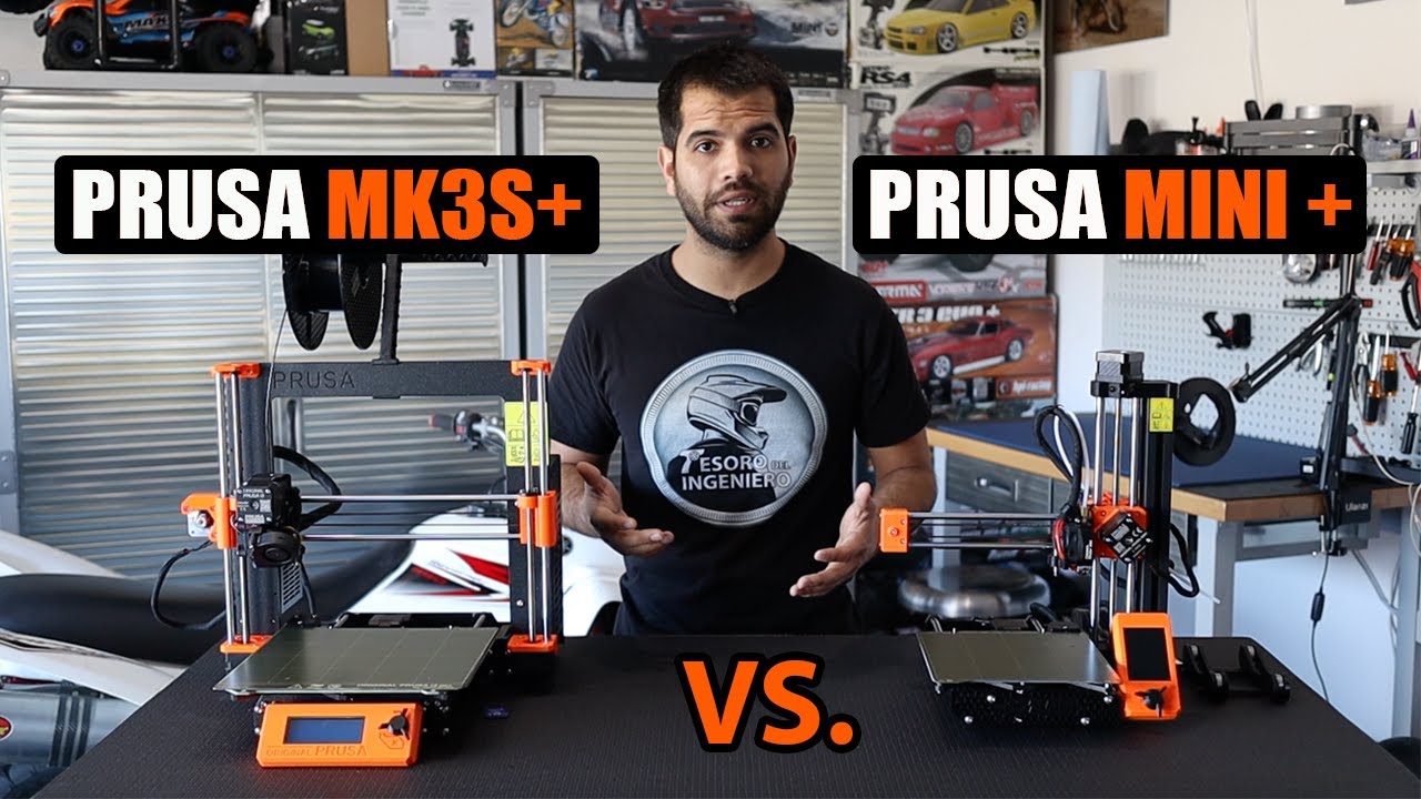 Comparación de Impresoras 3D | Prusa MK3S+ vs Prusa Mini+
