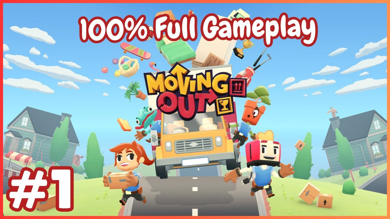 👉 Moving Out 🚛💨 (PC) | 100% Full Gameplay Walkthrough | Part 1 | Steam