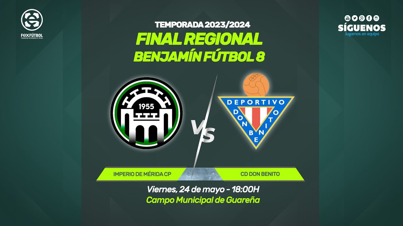 Imperio de Mérida CP - CD Don Benito | Final Campeonato de Extremadura Benjamín F8 23/24