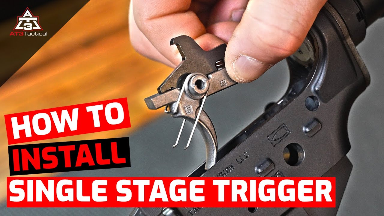 How To Install a Single Stage Trigger on AR Rifles - The Easy Way