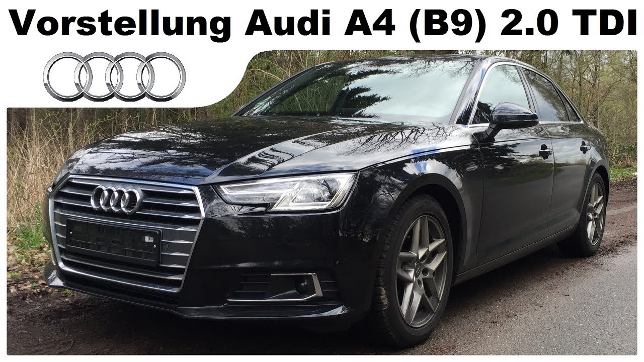Vorstellung: Audi A4 2.0TDI 190PS (Baureihe B9, Bj. 2016)