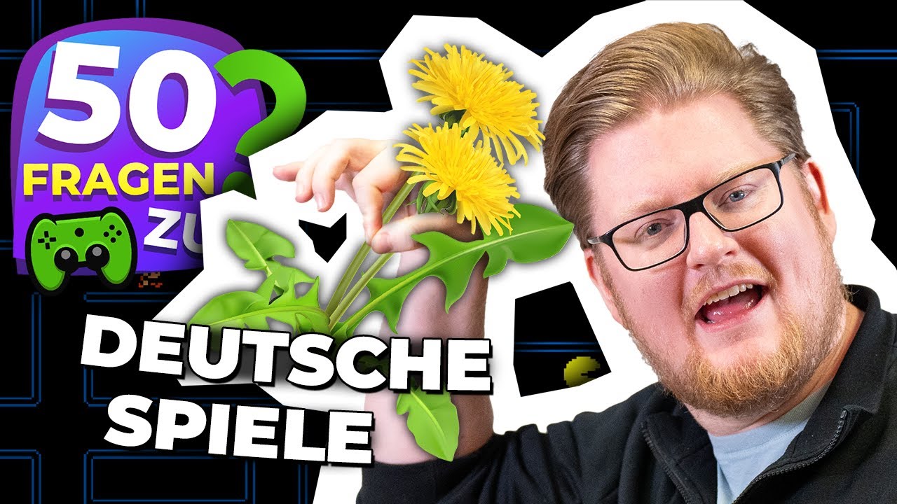 DEUTSCHES KULTURGUT in VIDEOSPIELEN | 50 Fragen zu deutschen Spielen