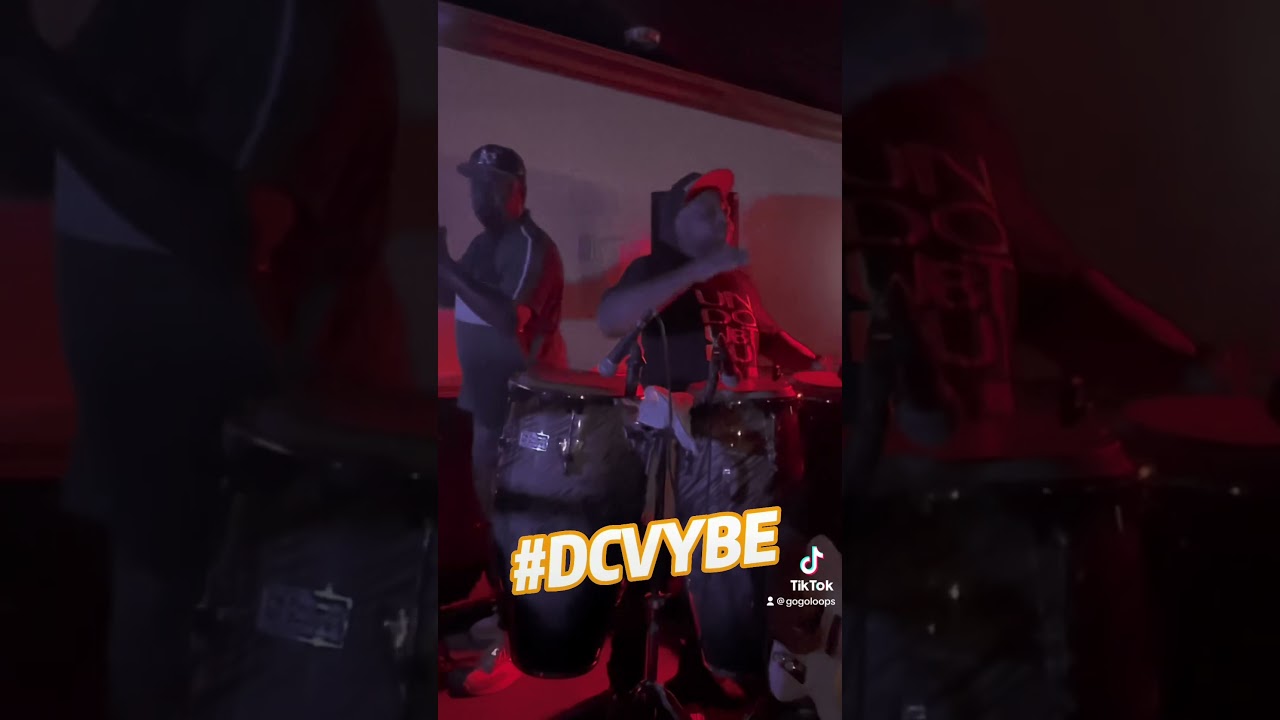 Nicky Barnes & Kwick always crankin that @dcvybe 🔥💯🪘🥁 #gogomusic #gogoswing #DCGoGo #crank