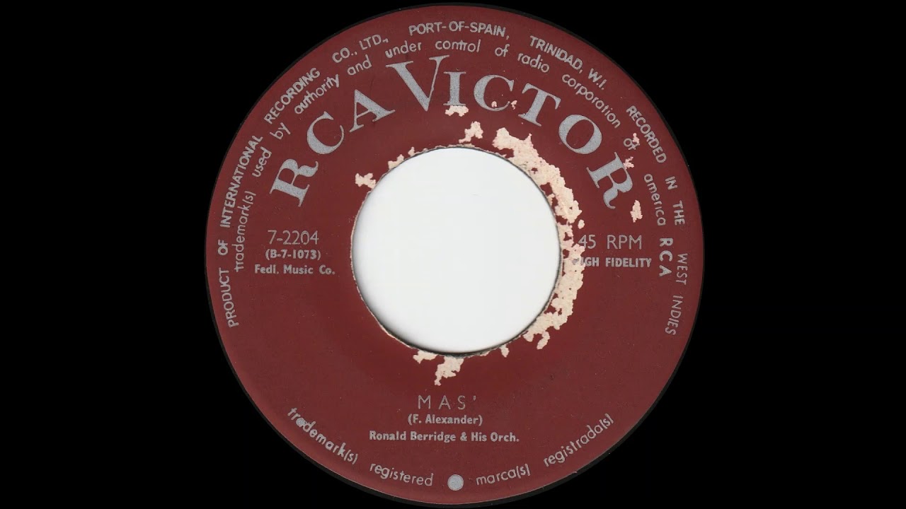 Ron Berridge and his Orchestra - Mas