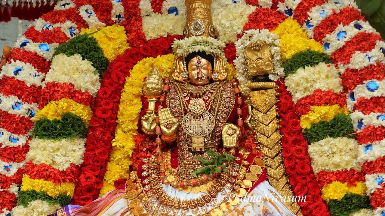 Sri Padmavathi ammavari vasanthotsavam 2024