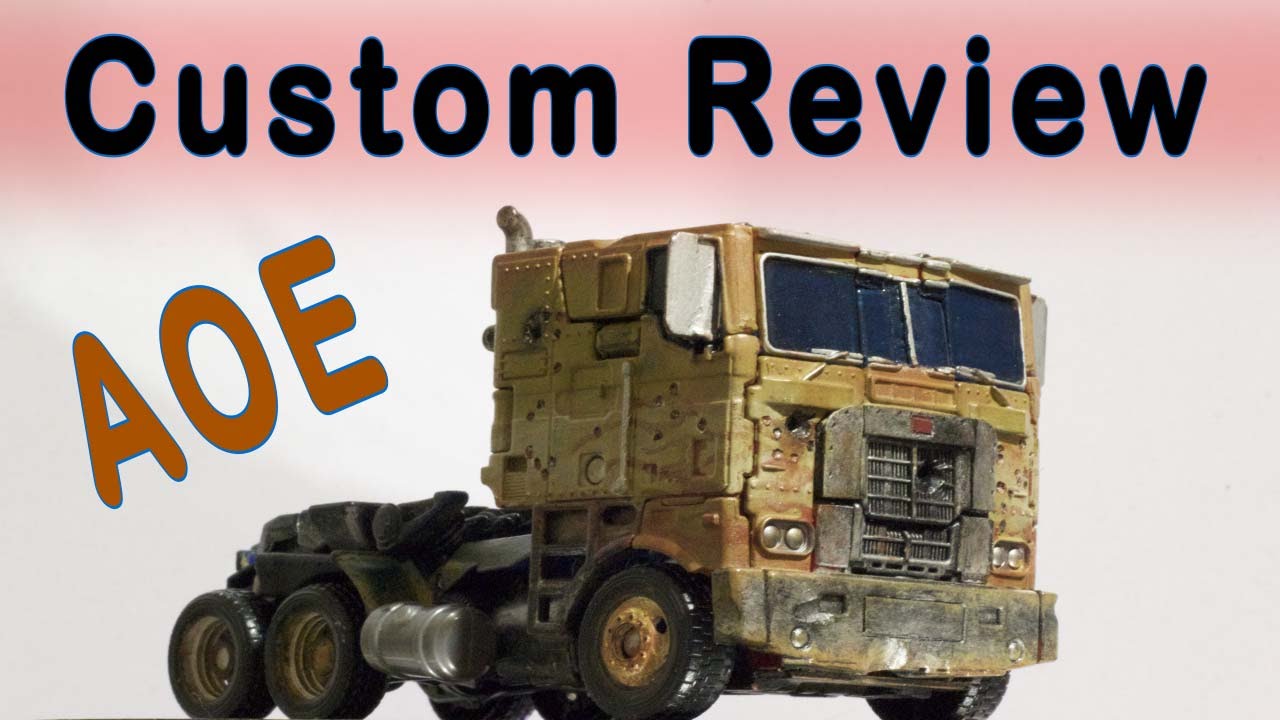 Evasion mode Optimus Prime Custom review + Upgrade kit. Español