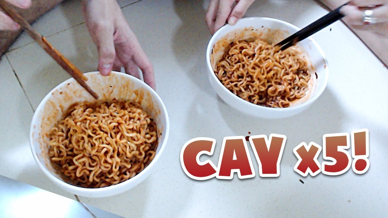THỬ TH&Aacute;CH MỲ CAY 100 ĐỘ! (Chủ nhật c&ugrave;ng Senpai)