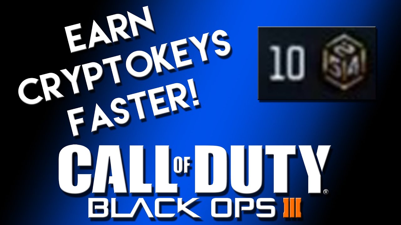 HOW TO EARN CRYPTOKEYS FASTER IN BLACK OPS 3!! (BO3 GET FASTER SUPPLY DROPS)