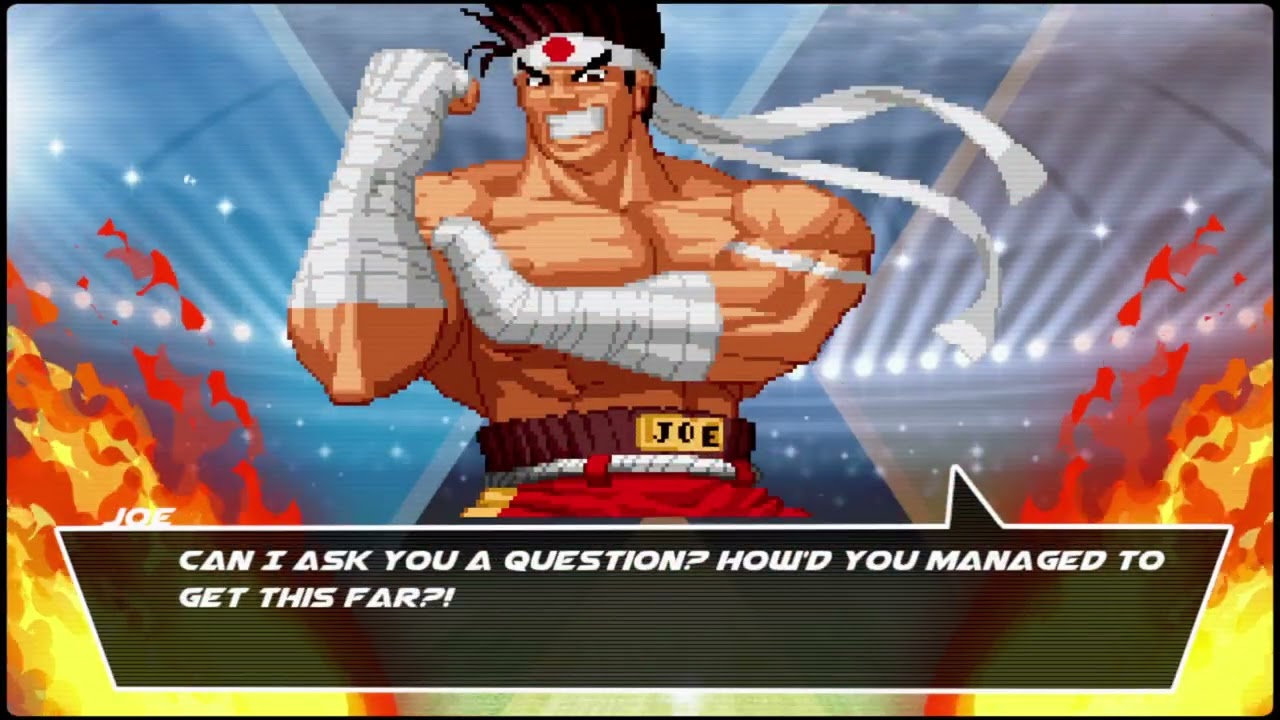 This is the Ultimate Capcom Vs. SNK Crossover!? Joe Higashi SXC Arcade Mode Gameplay!