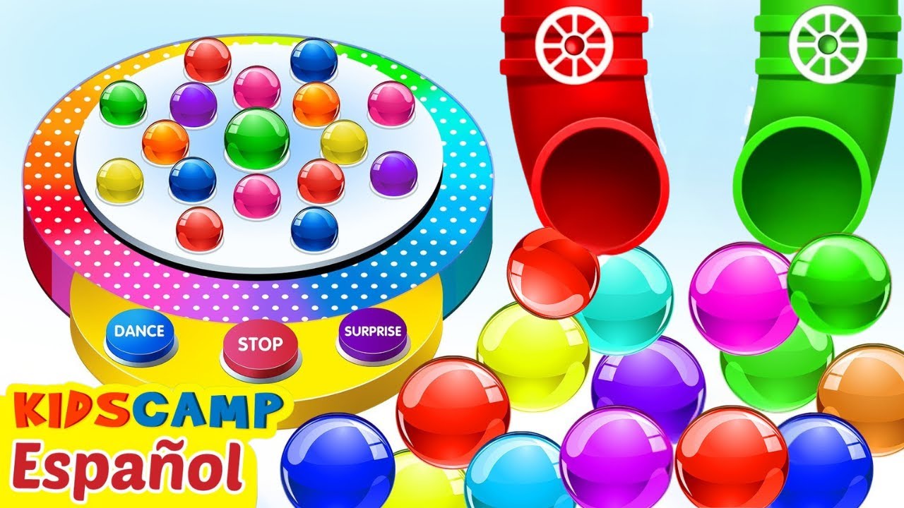 Piscina de Bolas de Colores Divertida | Aprende Colores | Aprendizaje divertido | Campo Infantil
