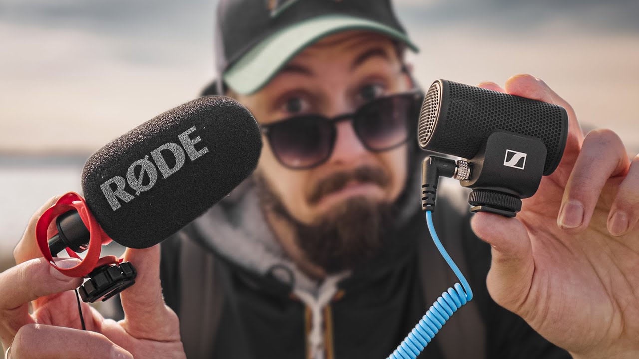 Por&oacute;wnanie RODE VideoMicro II i Sennheiser MKE 200