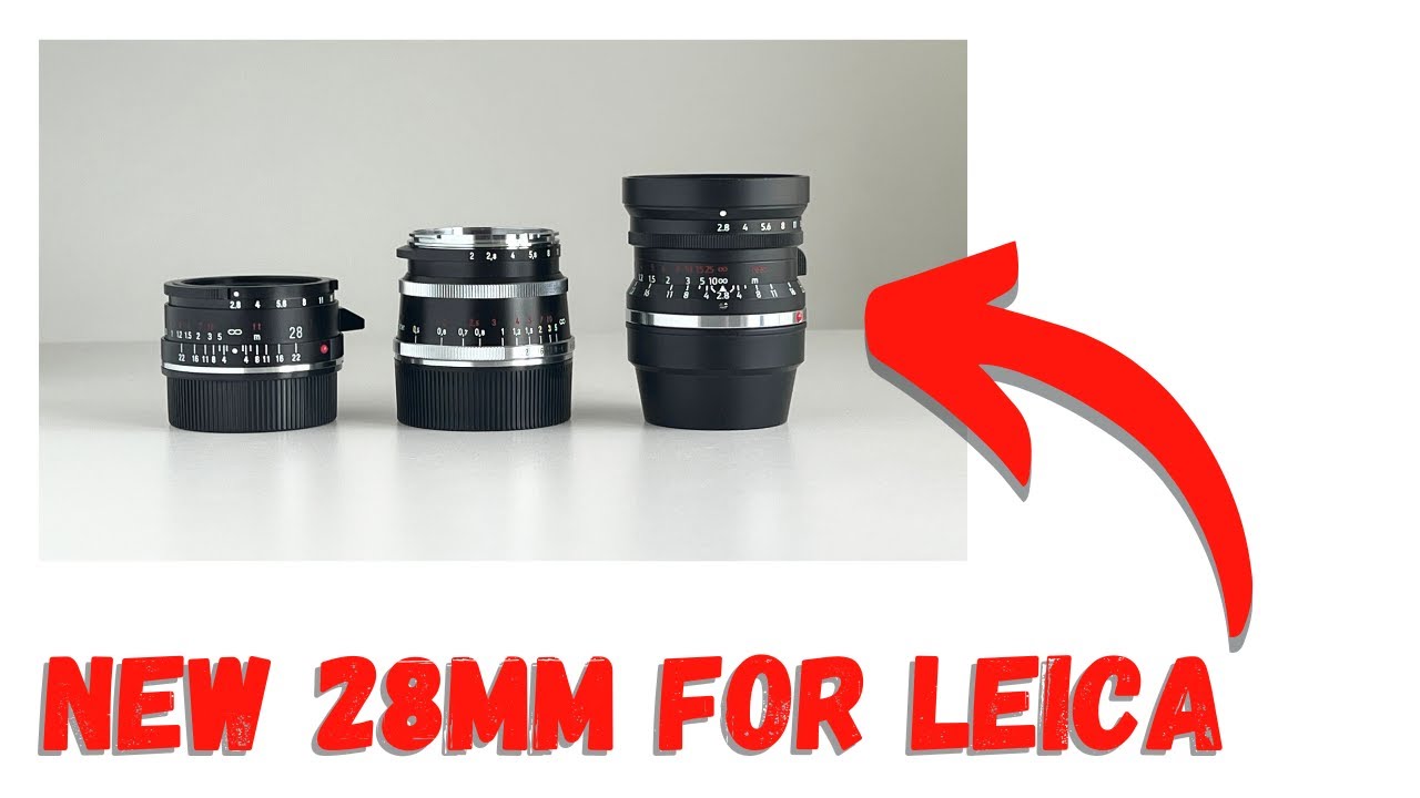 🔴 Ремейк классического 28-мм Leica Elmarit 