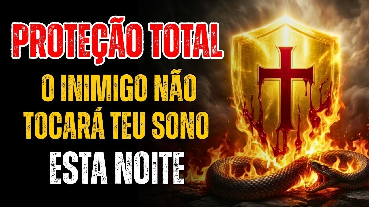 Durma Tranquilo Esta Noite: o Sangue de Jesus VIGIA e DESTRÓI Todo Ataque Oculto