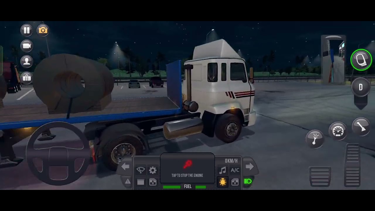Job ke pahle din hee truck 🚛 ka tier pancher ho gaya 🚛🚛