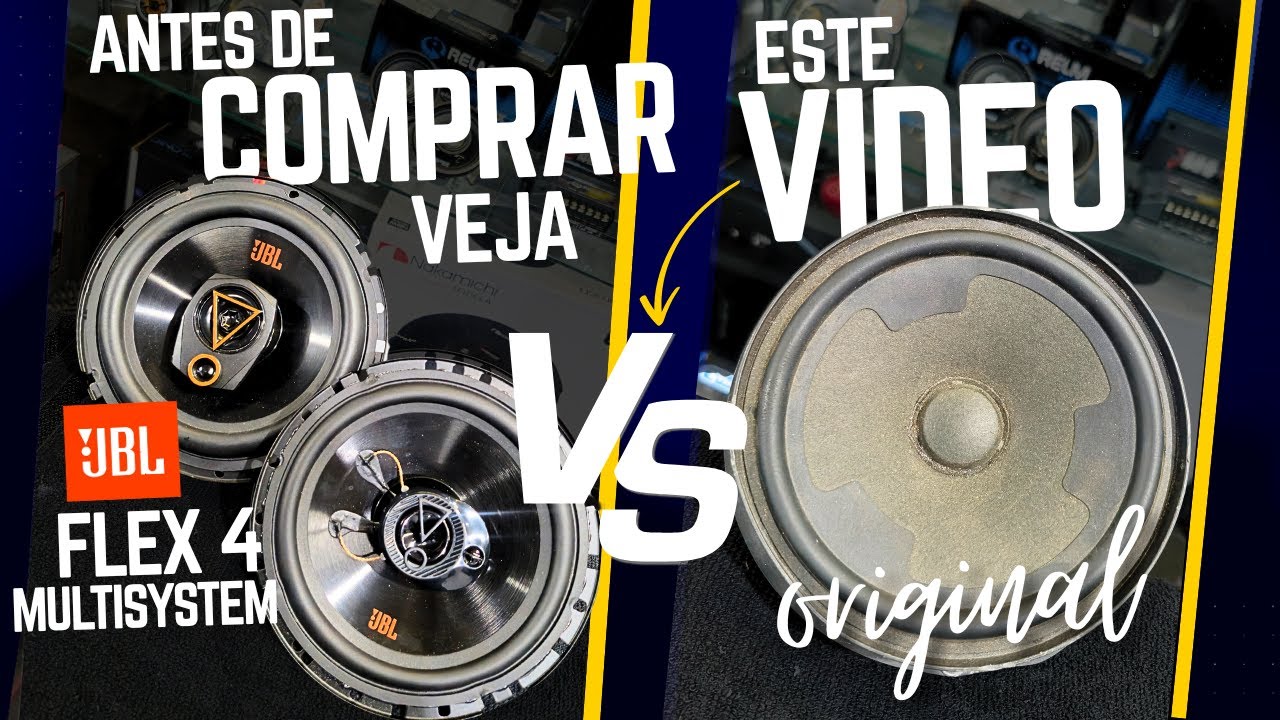 MULTISYSTEM / TRIAXIAL JBL VS FALANTE ORIGINAL / QUAL A DIFERENÇA? FLEX 4 - VOYAGE G5