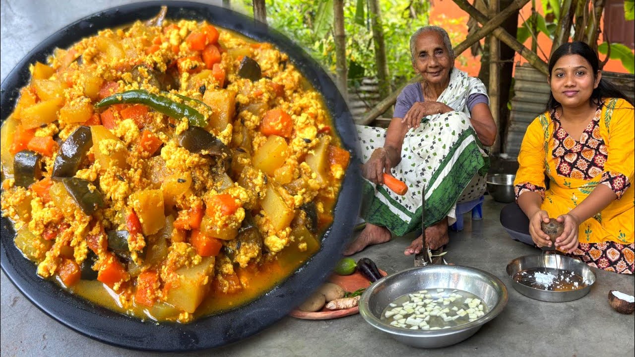 চন্না ঘন্ট। বাঙালির হেঁশেল থেকে প্রায় বিলুপ্ত হয়ে যাওয়া আরো একটি মূল্যবান রান্না।Chonna Ghonto।