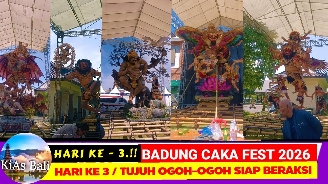BADUNG CAKA FEST 2026.‼️HARI KE TIGA ..‼️TUJUH (7) OGOH-OGOH TERBAIK BADUNG SIAP BERAKSI... 