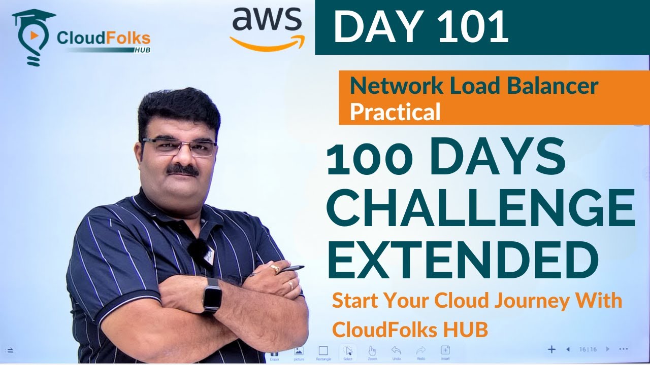 Day 101 || AWS Network Load Balancer Practical || 100 Days Cloud Challenge Extended || AWS English