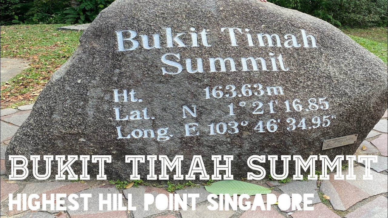 Highest hill point singapore - Bukit Timah Summit #Singapore #BukitTimah #ATTRACTIONS #Nature