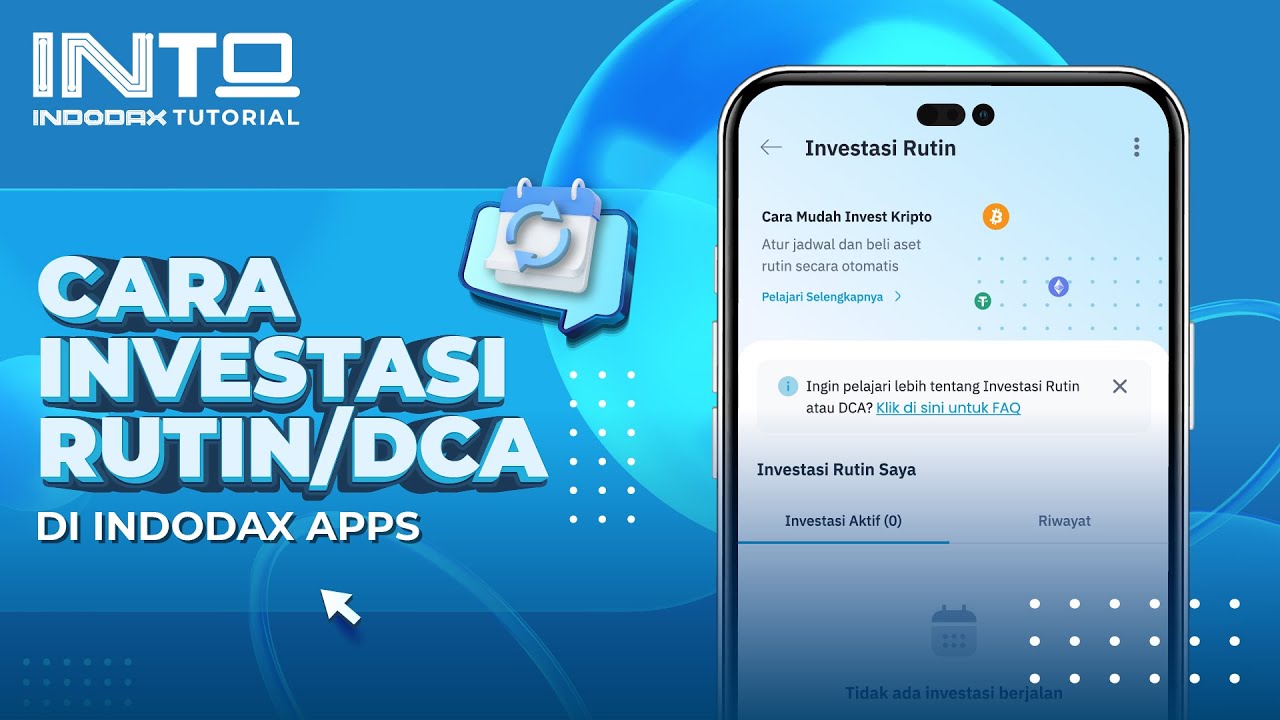 Cara Nabung Kripto Rutin (DCA) di Indodax 2025