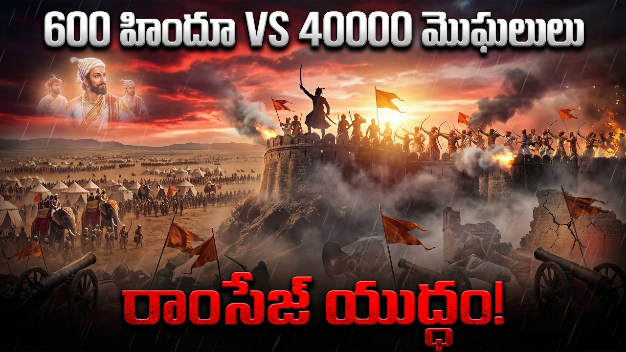 600 హిందువులు 40,000 మొఘల్ సైన్యాన్ని ఎలా గడగడలాడించారు? 🚩 The Unbelievable Battle of Ramsej