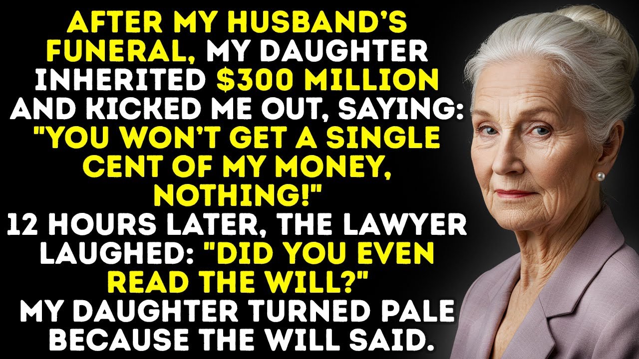 My Daughter Received $300 Million and Threw Me Out — But 12 Hours Later, She Was Begging for My Help