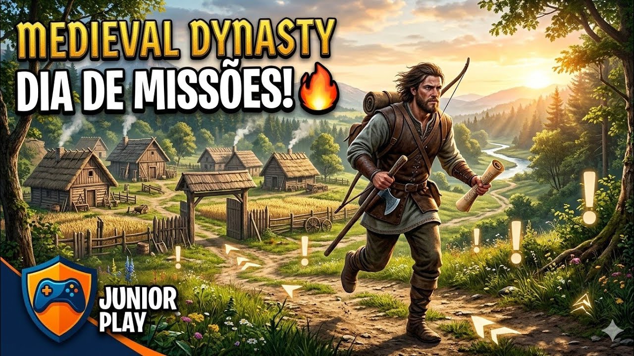 MEDIEVAL DYNASTY GAMEPLAY PT BR XBOX SÉRIES DIA DE FAZER MISSÕES EP:117