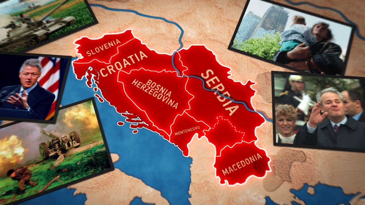 Breakup of Yugoslavia: bloody wars, NATO intervention