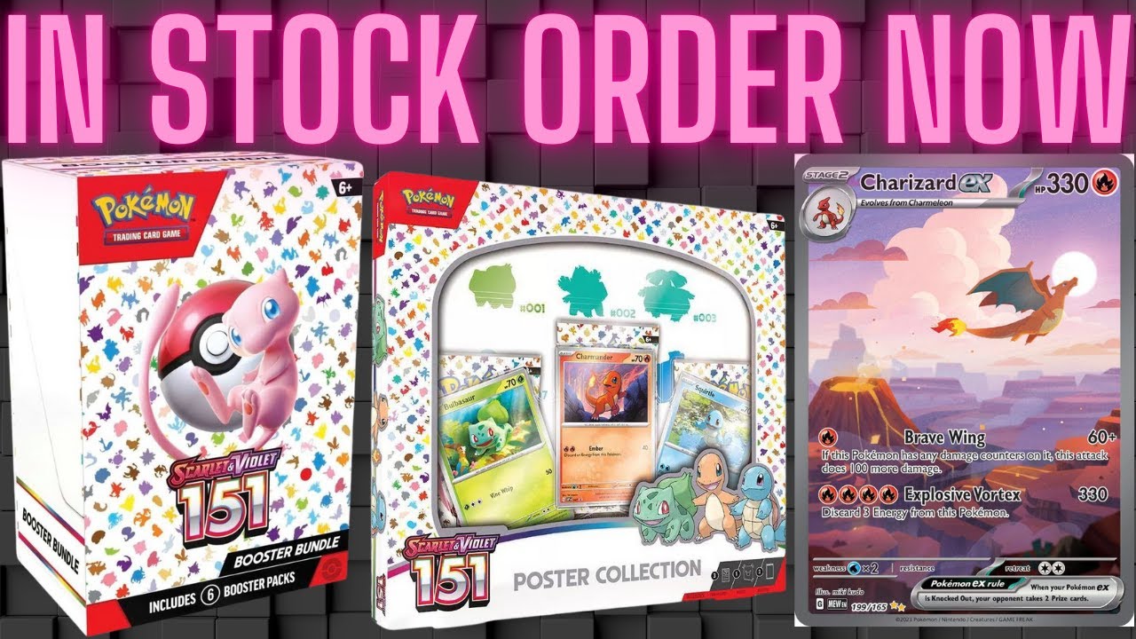 Pokemon 151 Booster Bundle In Stock At Walmart! Reprint?
