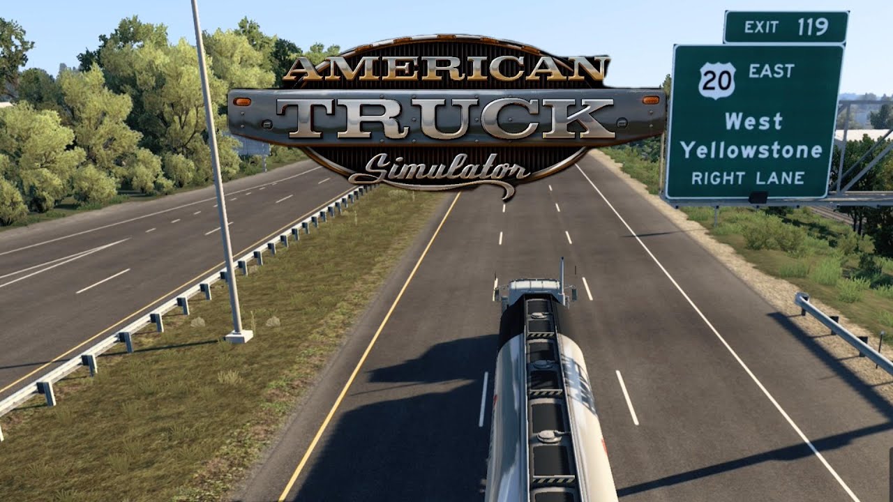 American Truck Simulator--Best Trucking Sim Ever But Look Out For this Guy--