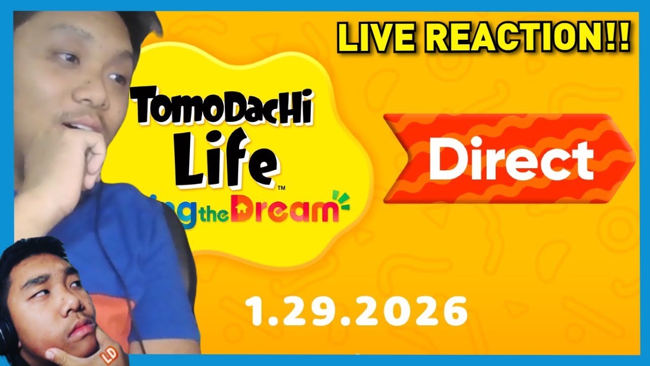 TOMODACHI LIFE DIRECT!? (LIVE REACTION)