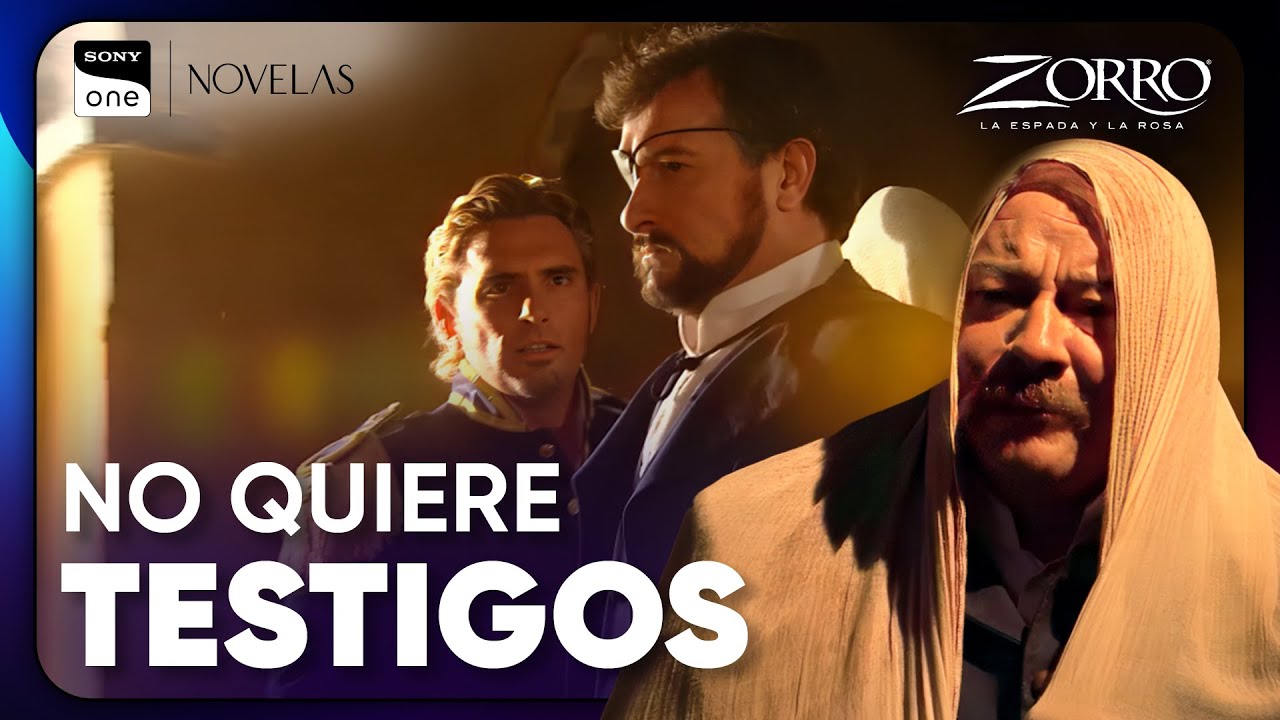Fernando ejecuta al inspector del Virrey | Zorro: La Espada y La Rosa: Capítulo 5 P4 | Sony Novelas