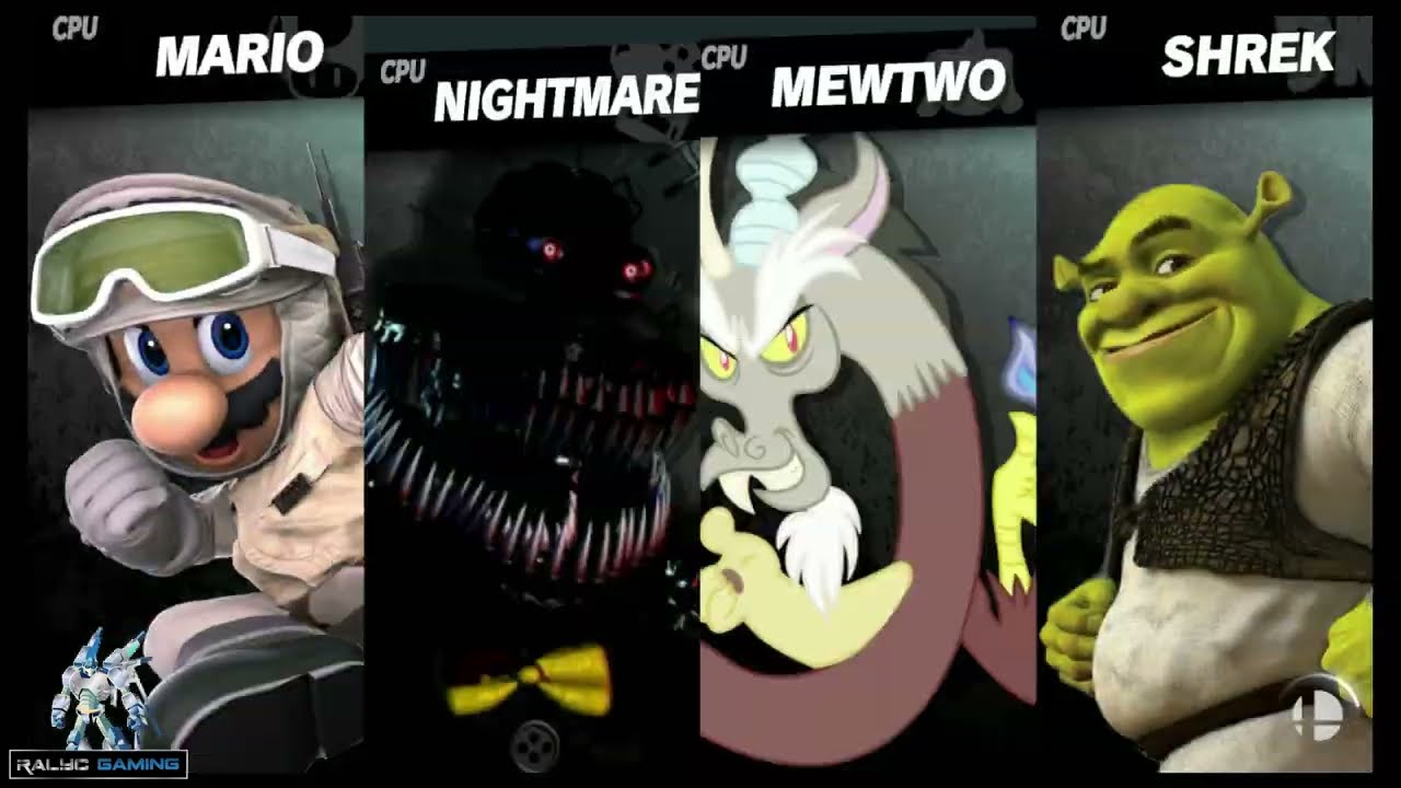 New Mods: Hoth Rebel Mario vs Nightmare vs Discord vs Shrek